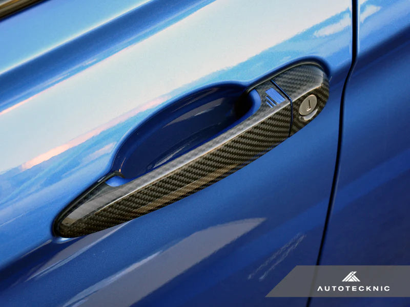 AUTOTECKNIC DRY CARBON FIBER DOOR HANDLE TRIMS - F80 M3 | F82/ F83 M4
