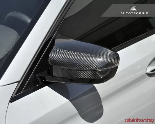 AutoTecknic Replacement Dry Carbon Mirror Caps BMW F90 M5 2018-2022