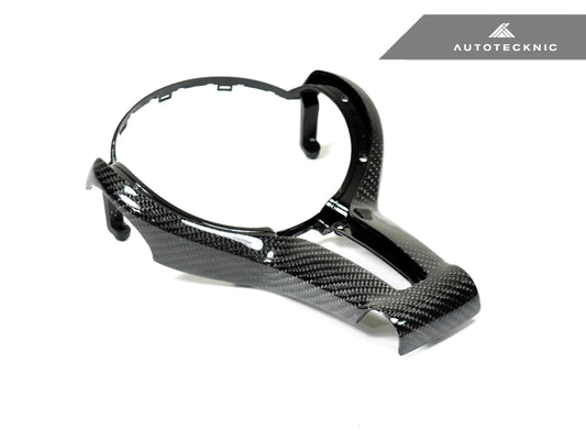 AUTOTECKNIC CARBON OUTER STEERING WHEEL TRIM - F-CHASSIS M VEHICLES