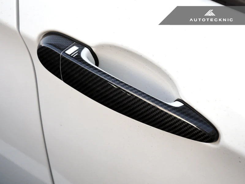 AUTOTECKNIC DRY CARBON FIBER DOOR HANDLE TRIMS - F80 M3 | F82/ F83 M4