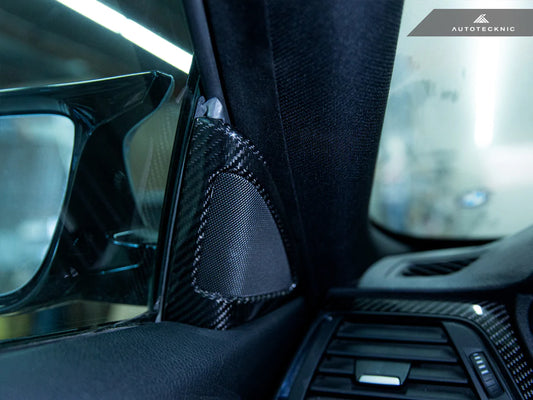 AUTOTECKNIC CARBON FIBER SPEAKER TWEETER COVER - F82/ F83 M4