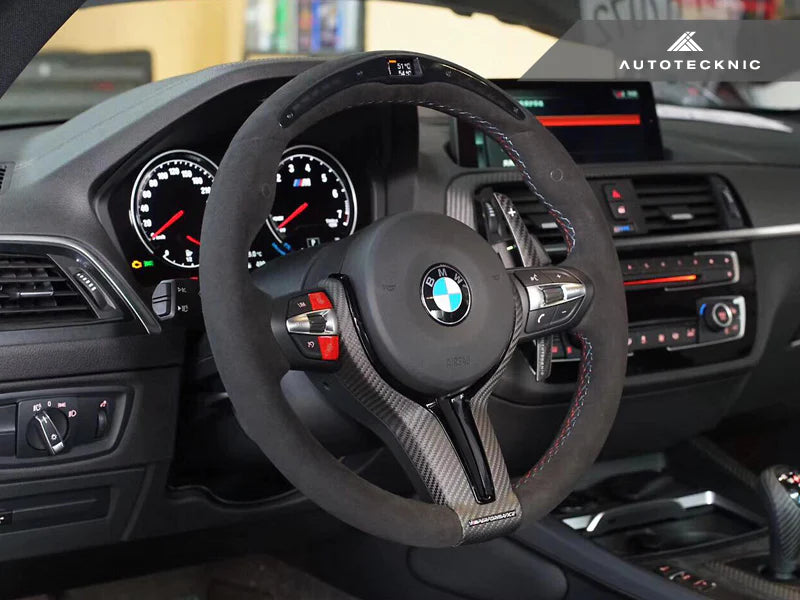 AUTOTECKNIC DRY CARBON BATTLE VERSION SHIFT PADDLES - F87 M2 | F80 M3 | F82/ F83 M4